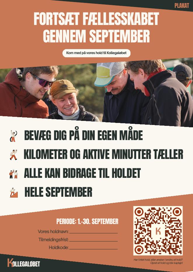 Eksempel fra kaptajnpakken: Plakat til opslagstavlen